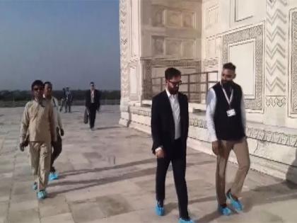 Chilean President Gabriel Boric visits Taj Mahal during first state visit to India | Chilean President Gabriel Boric visits Taj Mahal during first state visit to India Chilean President Gabriel Boric visits Taj Mahal during first state visit to India | Chilean President Gabriel Boric visits Taj Mahal during first state visit to India