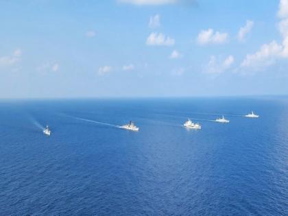Naval ships of India, Russia participating in Exercise Indra set sail | Naval ships of India, Russia participating in Exercise Indra set sail