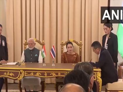 India, Thailand elevate bilateral ties to Strategic Partnership, several MoUs exchanged during PM Modi's visit | India, Thailand elevate bilateral ties to Strategic Partnership, several MoUs exchanged during PM Modi's visit India, Thailand elevate bilateral ties to Strategic Partnership, several MoUs exchanged during PM Modi's visit | India, Thailand elevate bilateral ties to Strategic Partnership, several MoUs exchanged during PM Modi's visit