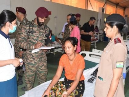 Operation Brahma: Indian Army Field Hospital continues humanitarian mission in Myanmar | Operation Brahma: Indian Army Field Hospital continues humanitarian mission in Myanmar Operation Brahma: Indian Army Field Hospital continues humanitarian mission in Myanmar | Operation Brahma: Indian Army Field Hospital continues humanitarian mission in Myanmar
