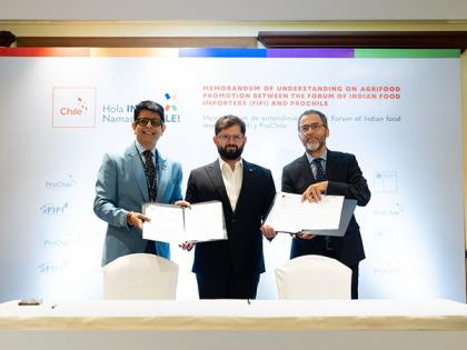 Indian Food Importers and ProChile Strengthen Agrifood Trade Ties in Presence of Chilean President | Indian Food Importers and ProChile Strengthen Agrifood Trade Ties in Presence of Chilean President