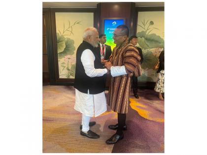 PM Modi meets "good friend" Bhutan PM, says relations between two nations robust | PM Modi meets "good friend" Bhutan PM, says relations between two nations robust PM Modi meets "good friend" Bhutan PM, says relations between two nations robust | PM Modi meets "good friend" Bhutan PM, says relations between two nations robust