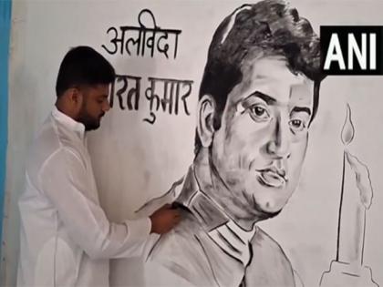 Artist from Amroha pays charcoal portrait tribute to late cinema icon Manoj Kumar | Artist from Amroha pays charcoal portrait tribute to late cinema icon Manoj Kumar Artist from Amroha pays charcoal portrait tribute to late cinema icon Manoj Kumar | Artist from Amroha pays charcoal portrait tribute to late cinema icon Manoj Kumar