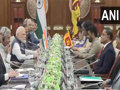 PM Modi, Sri Lankan President Dissanayake hold delegation-level talks | PM Modi, Sri Lankan President Dissanayake hold delegation-level talks PM Modi, Sri Lankan President Dissanayake hold delegation-level talks | PM Modi, Sri Lankan President Dissanayake hold delegation-level talks