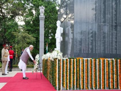 PM Modi pays tribute at Indian Peace Keeping Force Memorial in Colombo | PM Modi pays tribute at Indian Peace Keeping Force Memorial in Colombo PM Modi pays tribute at Indian Peace Keeping Force Memorial in Colombo | PM Modi pays tribute at Indian Peace Keeping Force Memorial in Colombo