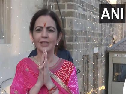 "As a mother, it's a proud feeling": Nita Ambani on son Anant Ambani's 170-km padayatra from Jamnagar to Dwarka | "As a mother, it's a proud feeling": Nita Ambani on son Anant Ambani's 170-km padayatra from Jamnagar to Dwarka "As a mother, it's a proud feeling": Nita Ambani on son Anant Ambani's 170-km padayatra from Jamnagar to Dwarka | "As a mother, it's a proud feeling": Nita Ambani on son Anant Ambani's 170-km padayatra from Jamnagar to Dwarka