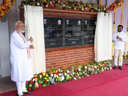 PM Modi, Lankan President Dissanayake jointly inaugurate Maho-Omanthai railway track upgradation | PM Modi, Lankan President Dissanayake jointly inaugurate Maho-Omanthai railway track upgradation