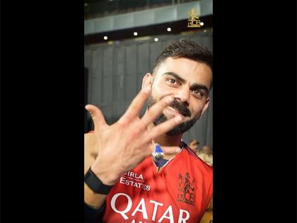 Virat Kohli flaunts ICC T20 WC 2024 ring, does WWE icon John Cena's 'You Can't See Me' gesture | Virat Kohli flaunts ICC T20 WC 2024 ring, does WWE icon John Cena's 'You Can't See Me' gesture
