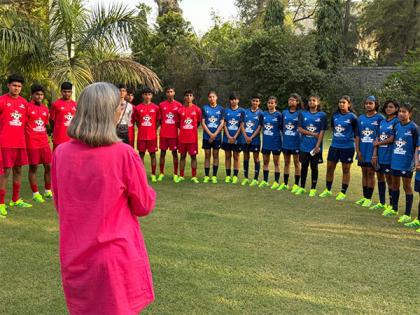 Austria Embassy welcomes 28 young Indian footballers returning from training camp in Gmunden | Austria Embassy welcomes 28 young Indian footballers returning from training camp in Gmunden Austria Embassy welcomes 28 young Indian footballers returning from training camp in Gmunden | Austria Embassy welcomes 28 young Indian footballers returning from training camp in Gmunden