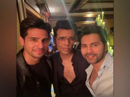 Karan Johar drops pic with his 'Student of the Year' stars Varun Dhawan, Sidharth Malhotra | Karan Johar drops pic with his 'Student of the Year' stars Varun Dhawan, Sidharth Malhotra Karan Johar drops pic with his 'Student of the Year' stars Varun Dhawan, Sidharth Malhotra | Karan Johar drops pic with his 'Student of the Year' stars Varun Dhawan, Sidharth Malhotra