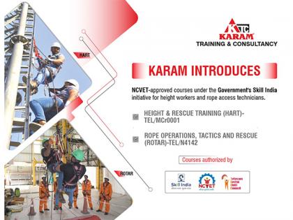 Telecom Sector Skill Council signs MoU with KARAM Safety to launch specialized training programs in height and rescue operations | Telecom Sector Skill Council signs MoU with KARAM Safety to launch specialized training programs in height and rescue operations Telecom Sector Skill Council signs MoU with KARAM Safety to launch specialized training programs in height and rescue operations | Telecom Sector Skill Council signs MoU with KARAM Safety to launch specialized training programs in height and rescue operations