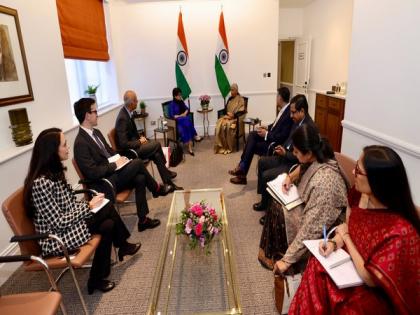 Finance minister Sitharaman discusses India's growth, opportunities with Prudential in London | Finance minister Sitharaman discusses India's growth, opportunities with Prudential in London Finance minister Sitharaman discusses India's growth, opportunities with Prudential in London | Finance minister Sitharaman discusses India's growth, opportunities with Prudential in London