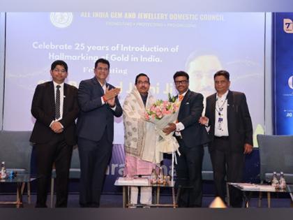 Union Minister Pralhad Joshi Celebrates 25 Years of Gold Hallmarking at GJS, Announces - Hackathon in Collaboration with BIS and GJC | Union Minister Pralhad Joshi Celebrates 25 Years of Gold Hallmarking at GJS, Announces - Hackathon in Collaboration with BIS and GJC Union Minister Pralhad Joshi Celebrates 25 Years of Gold Hallmarking at GJS, Announces - Hackathon in Collaboration with BIS and GJC | Union Minister Pralhad Joshi Celebrates 25 Years of Gold Hallmarking at GJS, Announces - Hackathon in Collaboration with BIS and GJC