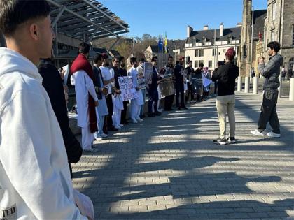 Baloch community in Scotland protests against Pakistan's crackdown on BYC | Baloch community in Scotland protests against Pakistan's crackdown on BYC Baloch community in Scotland protests against Pakistan's crackdown on BYC | Baloch community in Scotland protests against Pakistan's crackdown on BYC