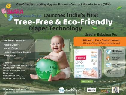 Swara Baby Products Unveils India's First Tree-Free Diaper Technology | Swara Baby Products Unveils India's First Tree-Free Diaper Technology Swara Baby Products Unveils India's First Tree-Free Diaper Technology | Swara Baby Products Unveils India's First Tree-Free Diaper Technology