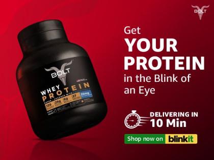 Bolt Nutrition Enters Quick Commerce Space Through Partnership with Blinkit | Bolt Nutrition Enters Quick Commerce Space Through Partnership with Blinkit Bolt Nutrition Enters Quick Commerce Space Through Partnership with Blinkit | Bolt Nutrition Enters Quick Commerce Space Through Partnership with Blinkit
