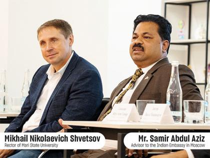 Mari State University had the honor to host Samir Abdul Aziz, Advisor to the Indian Embassy in Moscow | Mari State University had the honor to host Samir Abdul Aziz, Advisor to the Indian Embassy in Moscow Mari State University had the honor to host Samir Abdul Aziz, Advisor to the Indian Embassy in Moscow | Mari State University had the honor to host Samir Abdul Aziz, Advisor to the Indian Embassy in Moscow