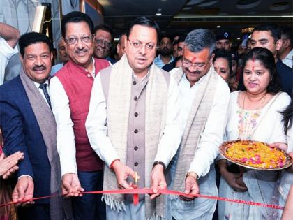 Uttarakhand CM Dhami attends premiere of Garwali film 'Meri Pyari Boi' | Uttarakhand CM Dhami attends premiere of Garwali film 'Meri Pyari Boi' Uttarakhand CM Dhami attends premiere of Garwali film 'Meri Pyari Boi' | Uttarakhand CM Dhami attends premiere of Garwali film 'Meri Pyari Boi'