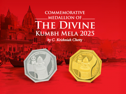 C. Krishniah Chetty Group of Jewellers Unveils Exclusive Commemorative Medallion for Maha Kumbh Mela 2025 | C. Krishniah Chetty Group of Jewellers Unveils Exclusive Commemorative Medallion for Maha Kumbh Mela 2025 C. Krishniah Chetty Group of Jewellers Unveils Exclusive Commemorative Medallion for Maha Kumbh Mela 2025 | C. Krishniah Chetty Group of Jewellers Unveils Exclusive Commemorative Medallion for Maha Kumbh Mela 2025