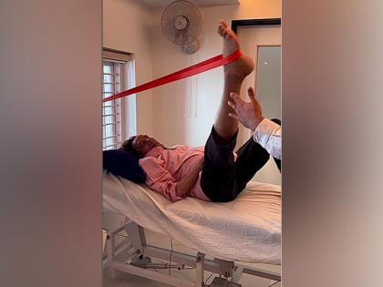 Dharmendra shows his efforts to 'stay fit' as he drops physiotherapy session video | Dharmendra shows his efforts to 'stay fit' as he drops physiotherapy session video Dharmendra shows his efforts to 'stay fit' as he drops physiotherapy session video | Dharmendra shows his efforts to 'stay fit' as he drops physiotherapy session video