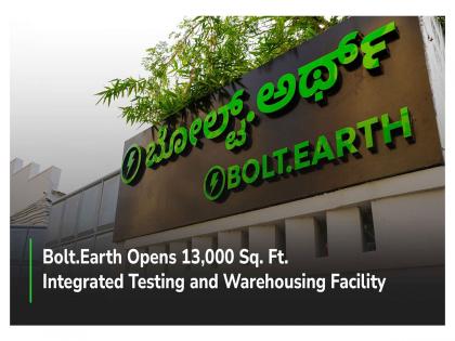 Bolt.Earth Opens 13,000 Sq. Ft. Integrated Testing and Warehousing Facility to Fast-Track EV Charging R&D and Manufacturing | Bolt.Earth Opens 13,000 Sq. Ft. Integrated Testing and Warehousing Facility to Fast-Track EV Charging R&D and Manufacturing Bolt.Earth Opens 13,000 Sq. Ft. Integrated Testing and Warehousing Facility to Fast-Track EV Charging R&D and Manufacturing | Bolt.Earth Opens 13,000 Sq. Ft. Integrated Testing and Warehousing Facility to Fast-Track EV Charging R&D and Manufacturing