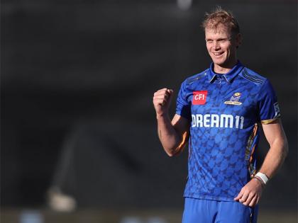 IPL 2025: Corbin Bosch makes his debut for Mumbai Indians | IPL 2025: Corbin Bosch makes his debut for Mumbai Indians