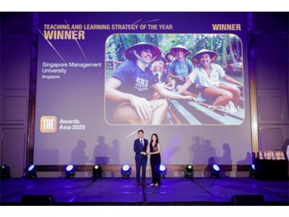 SMU wins prestigious THE Awards Asia 2025 - Teaching & Learning Strategy of the Year | SMU wins prestigious THE Awards Asia 2025 - Teaching & Learning Strategy of the Year SMU wins prestigious THE Awards Asia 2025 - Teaching & Learning Strategy of the Year | SMU wins prestigious THE Awards Asia 2025 - Teaching & Learning Strategy of the Year