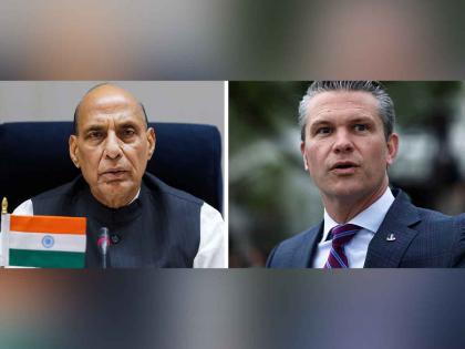 Rajnath Singh speaks with US counterpart Pete Hegseth | Rajnath Singh speaks with US counterpart Pete Hegseth Rajnath Singh speaks with US counterpart Pete Hegseth | Rajnath Singh speaks with US counterpart Pete Hegseth