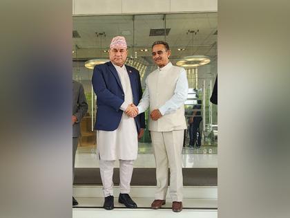 MoS for External Affairs Kirti Vardhan Singh meets Nepali delegation | MoS for External Affairs Kirti Vardhan Singh meets Nepali delegation MoS for External Affairs Kirti Vardhan Singh meets Nepali delegation | MoS for External Affairs Kirti Vardhan Singh meets Nepali delegation