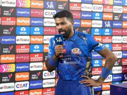 "Value of shots are there if you hit the gaps": Hardik Pandya reflects on MI's batting against RR | "Value of shots are there if you hit the gaps": Hardik Pandya reflects on MI's batting against RR