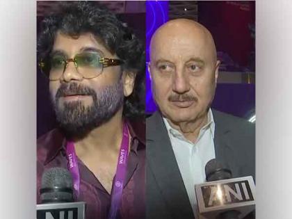 WAVES 2025: Nagarjuna praises government's initiative for Media Industry, Anupam Kher compares it to "World Economic Forum" | WAVES 2025: Nagarjuna praises government's initiative for Media Industry, Anupam Kher compares it to "World Economic Forum" WAVES 2025: Nagarjuna praises government's initiative for Media Industry, Anupam Kher compares it to "World Economic Forum" | WAVES 2025: Nagarjuna praises government's initiative for Media Industry, Anupam Kher compares it to "World Economic Forum"