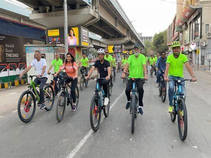 Sports Minister Mansukh Mandaviya to join 'Cycling with Teachers' event in Delhi | Sports Minister Mansukh Mandaviya to join 'Cycling with Teachers' event in Delhi Sports Minister Mansukh Mandaviya to join 'Cycling with Teachers' event in Delhi | Sports Minister Mansukh Mandaviya to join 'Cycling with Teachers' event in Delhi