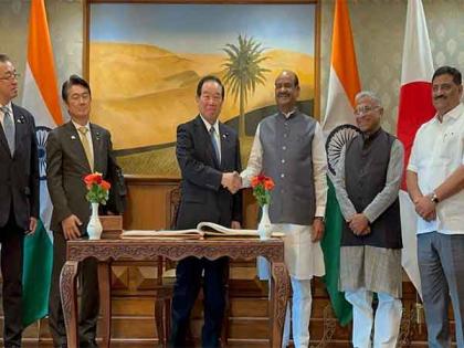 Japanese delegation meets LS Speaker Om Birla | Japanese delegation meets LS Speaker Om Birla Japanese delegation meets LS Speaker Om Birla | Japanese delegation meets LS Speaker Om Birla