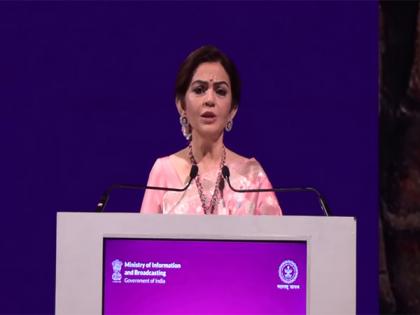 Nita Ambani highlights influence of India's culture, taking it to world stage at WAVES 2025 | Nita Ambani highlights influence of India's culture, taking it to world stage at WAVES 2025 Nita Ambani highlights influence of India's culture, taking it to world stage at WAVES 2025 | Nita Ambani highlights influence of India's culture, taking it to world stage at WAVES 2025