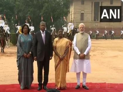 Angolan President Joao Manuel Lourenco receives ceremonial welcome at Rashtrapati Bhavan | Angolan President Joao Manuel Lourenco receives ceremonial welcome at Rashtrapati Bhavan Angolan President Joao Manuel Lourenco receives ceremonial welcome at Rashtrapati Bhavan | Angolan President Joao Manuel Lourenco receives ceremonial welcome at Rashtrapati Bhavan