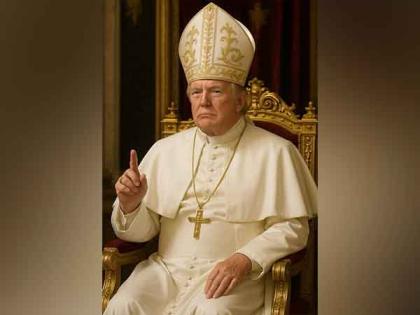 Trump posts image of himself as Pope after joking it would be his "number one choice" | Trump posts image of himself as Pope after joking it would be his "number one choice" Trump posts image of himself as Pope after joking it would be his "number one choice" | Trump posts image of himself as Pope after joking it would be his "number one choice"