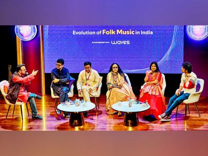 Prasoon Joshi, Ila Arun, Papon discuss folk culture at WAVES 2025 | Prasoon Joshi, Ila Arun, Papon discuss folk culture at WAVES 2025 Prasoon Joshi, Ila Arun, Papon discuss folk culture at WAVES 2025 | Prasoon Joshi, Ila Arun, Papon discuss folk culture at WAVES 2025