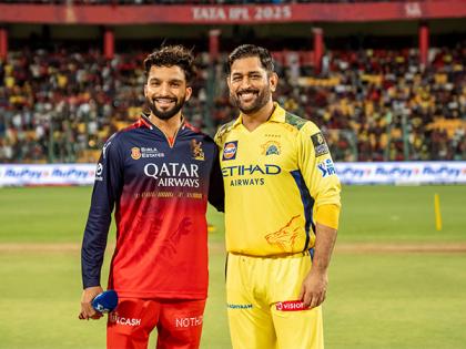 CSK win toss, opt to bowl against RCB | CSK win toss, opt to bowl against RCB
