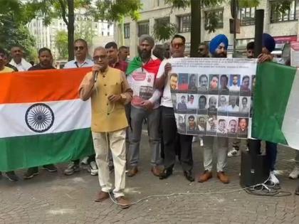 India diaspora holds protest in Milan against Pahalgam terror attack | India diaspora holds protest in Milan against Pahalgam terror attack India diaspora holds protest in Milan against Pahalgam terror attack | India diaspora holds protest in Milan against Pahalgam terror attack