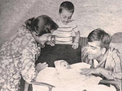 Sanjay Dutt posts throwback childhood pic with mother Nargis Dutt in emotional post | Sanjay Dutt posts throwback childhood pic with mother Nargis Dutt in emotional post Sanjay Dutt posts throwback childhood pic with mother Nargis Dutt in emotional post | Sanjay Dutt posts throwback childhood pic with mother Nargis Dutt in emotional post