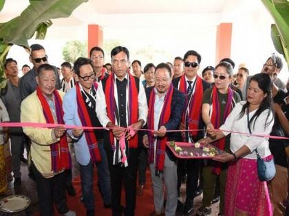 Union Sports Minister Mandaviya inaugurates Khelo India multipurpose hall in Arunachal's Kamle district | Union Sports Minister Mandaviya inaugurates Khelo India multipurpose hall in Arunachal's Kamle district Union Sports Minister Mandaviya inaugurates Khelo India multipurpose hall in Arunachal's Kamle district | Union Sports Minister Mandaviya inaugurates Khelo India multipurpose hall in Arunachal's Kamle district