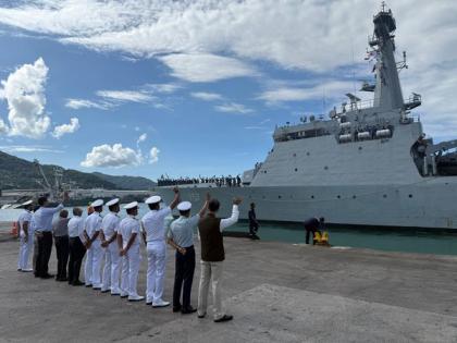 IOS SAGAR sails to Maldives after successful visit to Seychelles | IOS SAGAR sails to Maldives after successful visit to Seychelles IOS SAGAR sails to Maldives after successful visit to Seychelles | IOS SAGAR sails to Maldives after successful visit to Seychelles