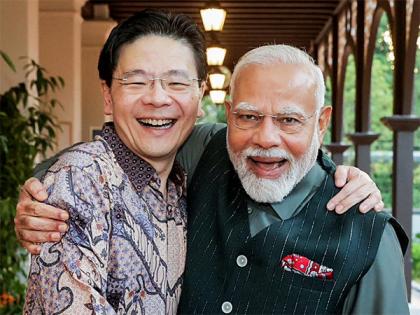 PM Modi congratulates Singapore's PM Wong on election victory, commits to boosting Comprehensive Strategic Partnership | PM Modi congratulates Singapore's PM Wong on election victory, commits to boosting Comprehensive Strategic Partnership PM Modi congratulates Singapore's PM Wong on election victory, commits to boosting Comprehensive Strategic Partnership | PM Modi congratulates Singapore's PM Wong on election victory, commits to boosting Comprehensive Strategic Partnership