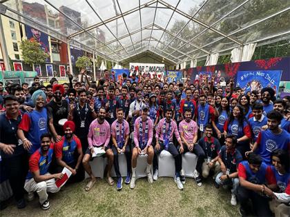 "Dilli abhi door nahi mere dost!": Skipper Axar as Delhi Capitals host special meet-and-greet with "DC Toli" ahead of clash with SRH | "Dilli abhi door nahi mere dost!": Skipper Axar as Delhi Capitals host special meet-and-greet with "DC Toli" ahead of clash with SRH