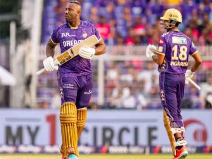 IPL 2025: Russell, Raghuvanshi Power KKR to 206/4 against Rajasthan Royals | IPL 2025: Russell, Raghuvanshi Power KKR to 206/4 against Rajasthan Royals