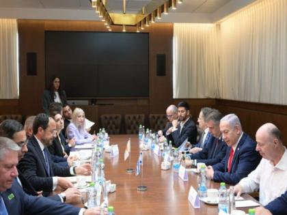 Israeli PM Netanyahu discusses IMEC with Cyprus President; recalls conversation with PM Modi | Israeli PM Netanyahu discusses IMEC with Cyprus President; recalls conversation with PM Modi Israeli PM Netanyahu discusses IMEC with Cyprus President; recalls conversation with PM Modi | Israeli PM Netanyahu discusses IMEC with Cyprus President; recalls conversation with PM Modi