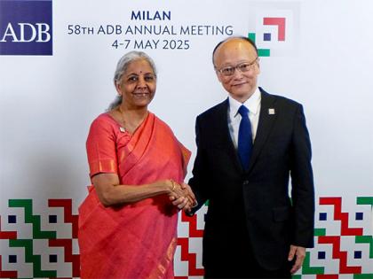 Finance Minister Sitharaman meets ADB President, Italian counterpart; highlights India's DPI success, government initiatives | Finance Minister Sitharaman meets ADB President, Italian counterpart; highlights India's DPI success, government initiatives Finance Minister Sitharaman meets ADB President, Italian counterpart; highlights India's DPI success, government initiatives | Finance Minister Sitharaman meets ADB President, Italian counterpart; highlights India's DPI success, government initiatives