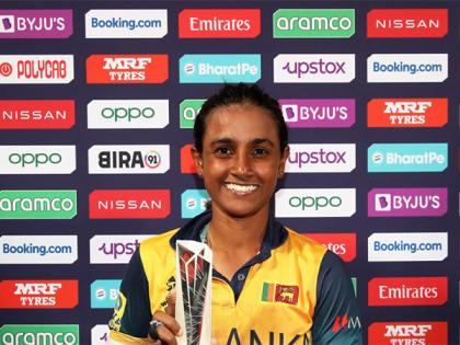 Sri Lankan batters Harshitha and Nilakshika soar in ICC Women's ODI Rankings | Sri Lankan batters Harshitha and Nilakshika soar in ICC Women's ODI Rankings