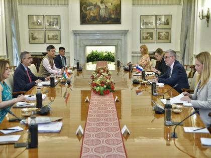 India, Slovenia hold 10th round of Foreign Office Consultations; discussions focused on trade, tech, defence | India, Slovenia hold 10th round of Foreign Office Consultations; discussions focused on trade, tech, defence India, Slovenia hold 10th round of Foreign Office Consultations; discussions focused on trade, tech, defence | India, Slovenia hold 10th round of Foreign Office Consultations; discussions focused on trade, tech, defence