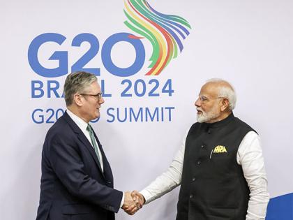 PM Modi invites UK's Keir Starmer to visit India following landmark Free Trade Agreement | PM Modi invites UK's Keir Starmer to visit India following landmark Free Trade Agreement PM Modi invites UK's Keir Starmer to visit India following landmark Free Trade Agreement | PM Modi invites UK's Keir Starmer to visit India following landmark Free Trade Agreement